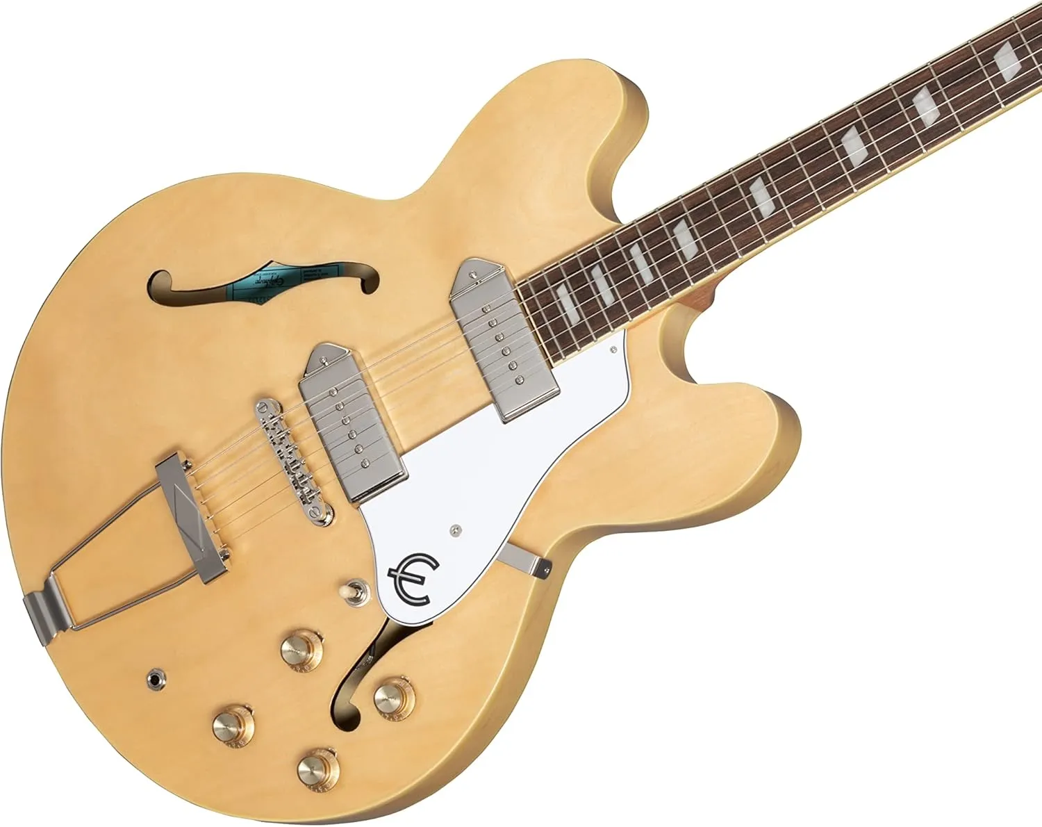 Epiphone Casino Archtop Hollowbody, Natural