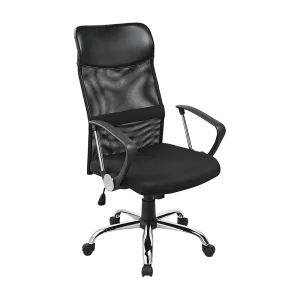 Ergonomic Mesh PU Leather Office Chair