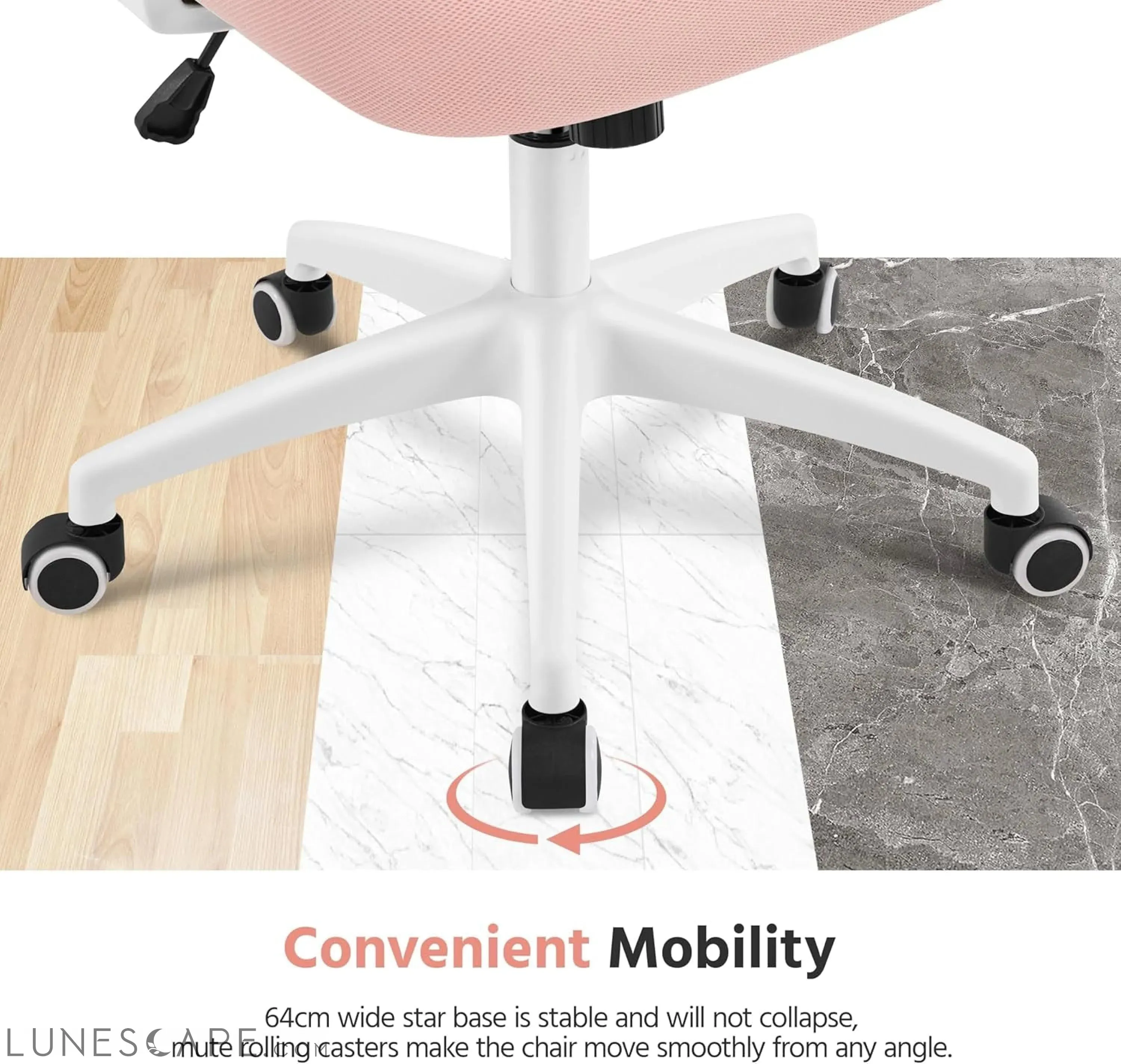 Ergonomic Office Chair, High Back Mesh Desk Chair with Flip-Up