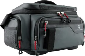 Evolution Fishing Largemouth 3.0 3600 Tackle Bag - Patent Pending Modular Pop Out Pockets, Grey, Tackle Storage, Molded Bottom, Heavy Duty Fishing Bag, Includes Deep Quiklatch Tackle Tray