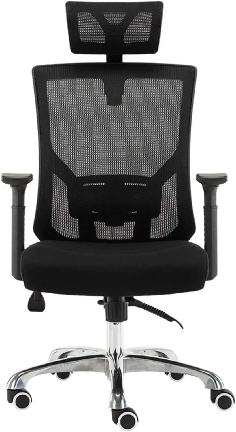 Executive Desk Chair Ergonomic Office Chair with Adjustable Headrest and Armrests High Back Desk Chair with Lumbar Support, Breathable Mesh Back, Thick Seat Cushion, Swivel Chair Task Chair Office Cha