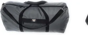 Extra Large Eagle Duffle Very Spacious Extremely Durable, Water Resistant With side pocket Made In USA. (Gray)