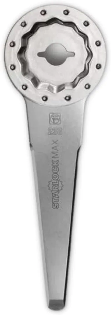 Fein Starlock Max Cutter Blade for Precision Work - Straight, Long Shape for Deep Joints, Smooth, Clean Cuts on MultiMaster Tools, 2-3/4" Cutting Depth - 63903238210