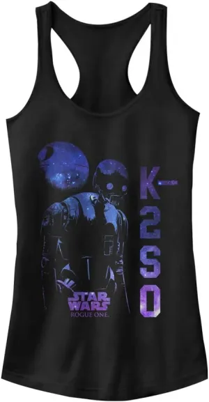 Fifth Sun Women's Star Wars Juniors' Meat Bag Racerback Tank Top