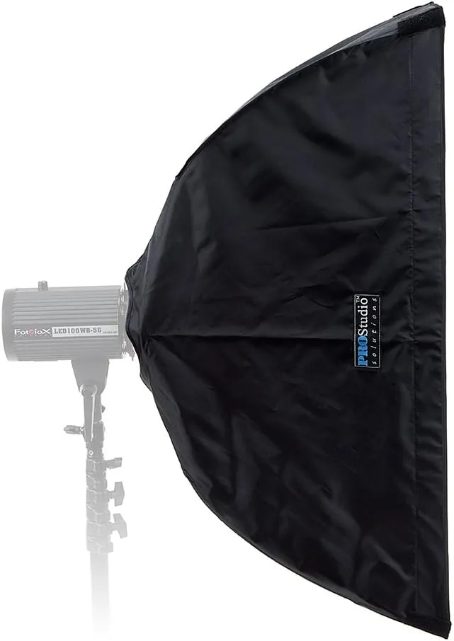 Fotodiox EZ-Pro Strip Softbox 9x36 (22x90cm) - Collapsible Strip Softbox with Broncolor Speedring for Bronocolor (Pulso, Primo, and Unilite), Flashman, and Compatible