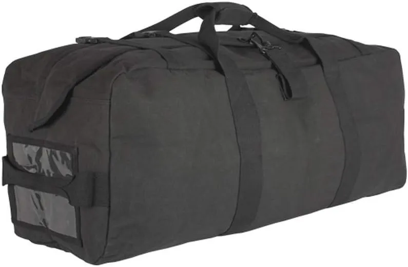 Fox Outdoor 40-31 Gen Ii 2 Strap Duffel Bag - Black, One Size