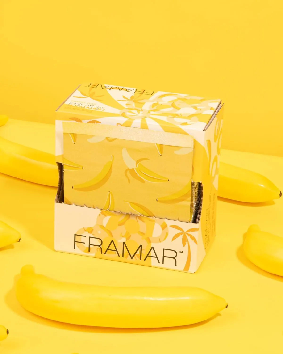 Framar Banana Hair Foils For Highlighting - Pop Up Hair Foil, Highlight Foils For Hair, Aluminum Foil Sheets, Salon Foils For Hair Stylist, Hair Dye Supplies, Non Slip 500 Pop Up Foil Sheets