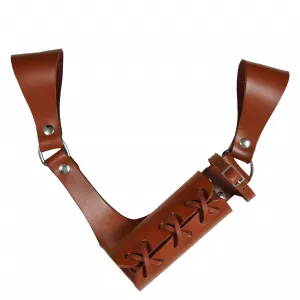 Full grain Leather Sword Frog for Left or Right Handedness