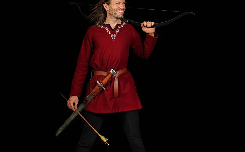 Full grain Leather Sword Frog for Left or Right Handedness