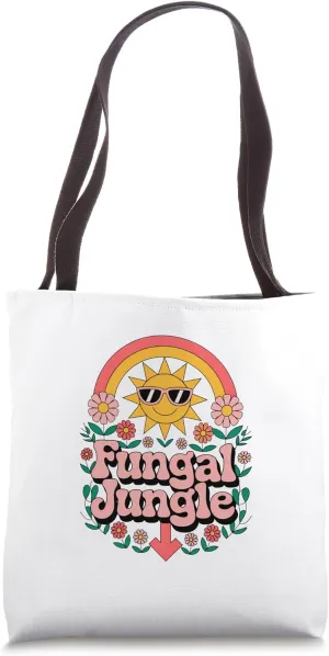 Funny Fungal Jungle Dirty Adult Humor Inappropriate Joke Tote Bag