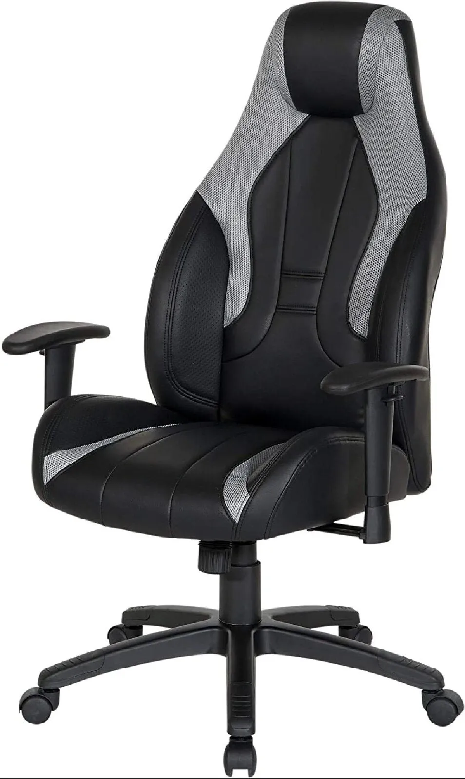Gaming Chair with Nylon Caster Swivel & Wheel Base
