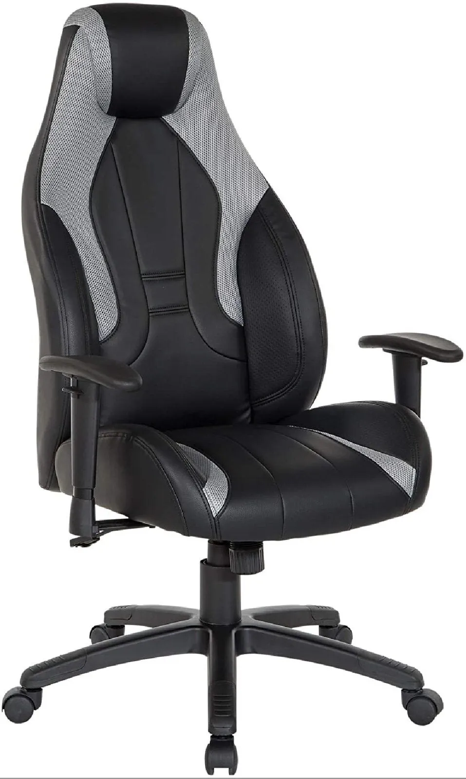 Gaming Chair with Nylon Caster Swivel & Wheel Base