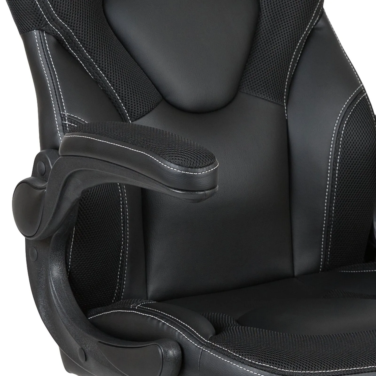 Gaming Chair with Nylon Caster Swivel & Wheel Base