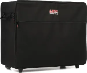 Gator Cases Transport Series Speaker Case with Retractable Pull Handle and Wheels; Fits Large PA Systems (G-PA TRANSPORT-LG)