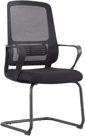 GLigeT Executive Desk Chair Simple and Modern Office Swivel Chair for Staff Office Chair Lumbar Computer Chair Fashion with Colorful Mesh Chair Office Chair (Color : Black), yuqing2022