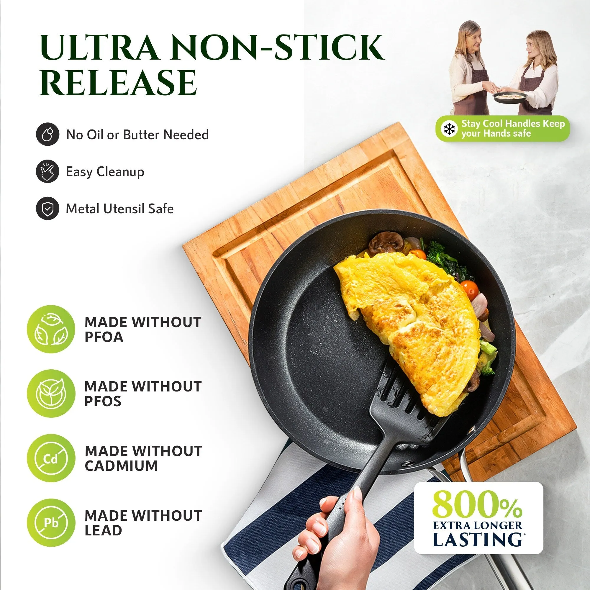 Granitestone Armor Max 10 in Fry Pan