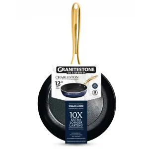 Granitestone Charleston 12 Inch Hammered Nonstick Frying Pan