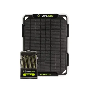 Guide 12 Plus Recharger With Nomad 5 Portable Solar Charger Kit