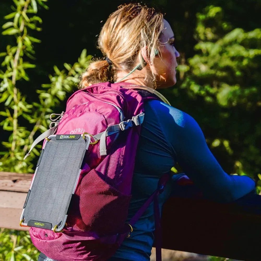 Guide 12 Plus Recharger With Nomad 5 Portable Solar Charger Kit