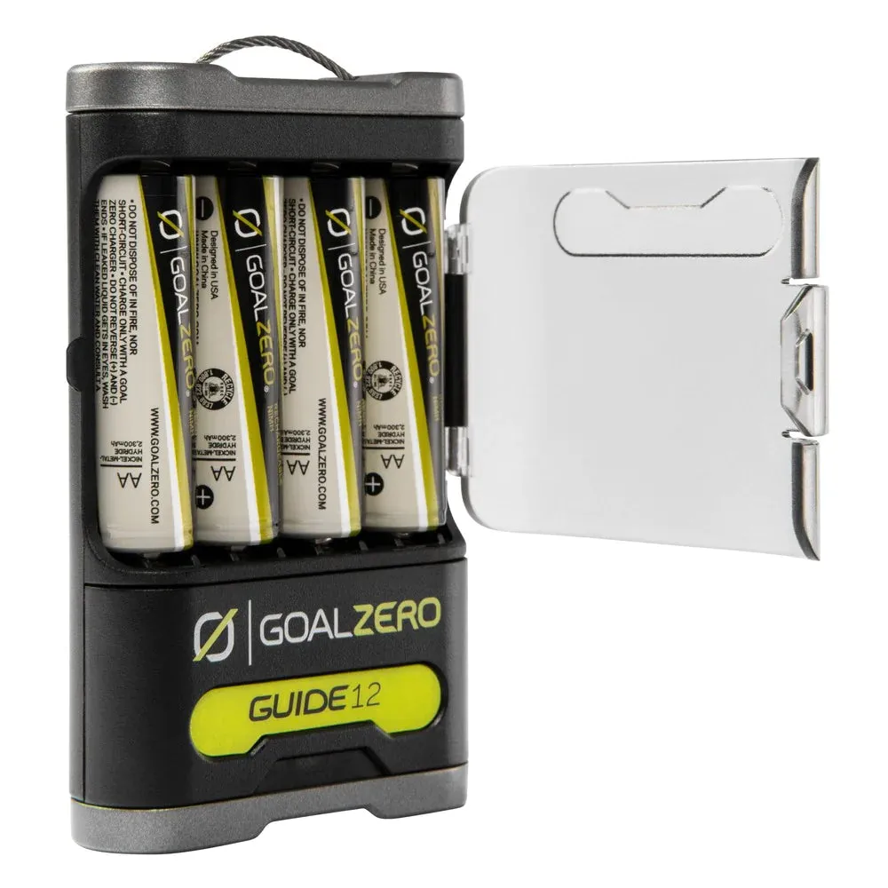 Guide 12 Plus Recharger With Nomad 5 Portable Solar Charger Kit