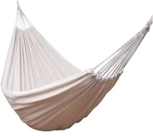 Hammock Double Beach Hammock Indoor Outdoor Camping Swing Portable Canvas Balcony Lazy Courtyard Hammock Hanging Chair Hammocks for Outside(B)