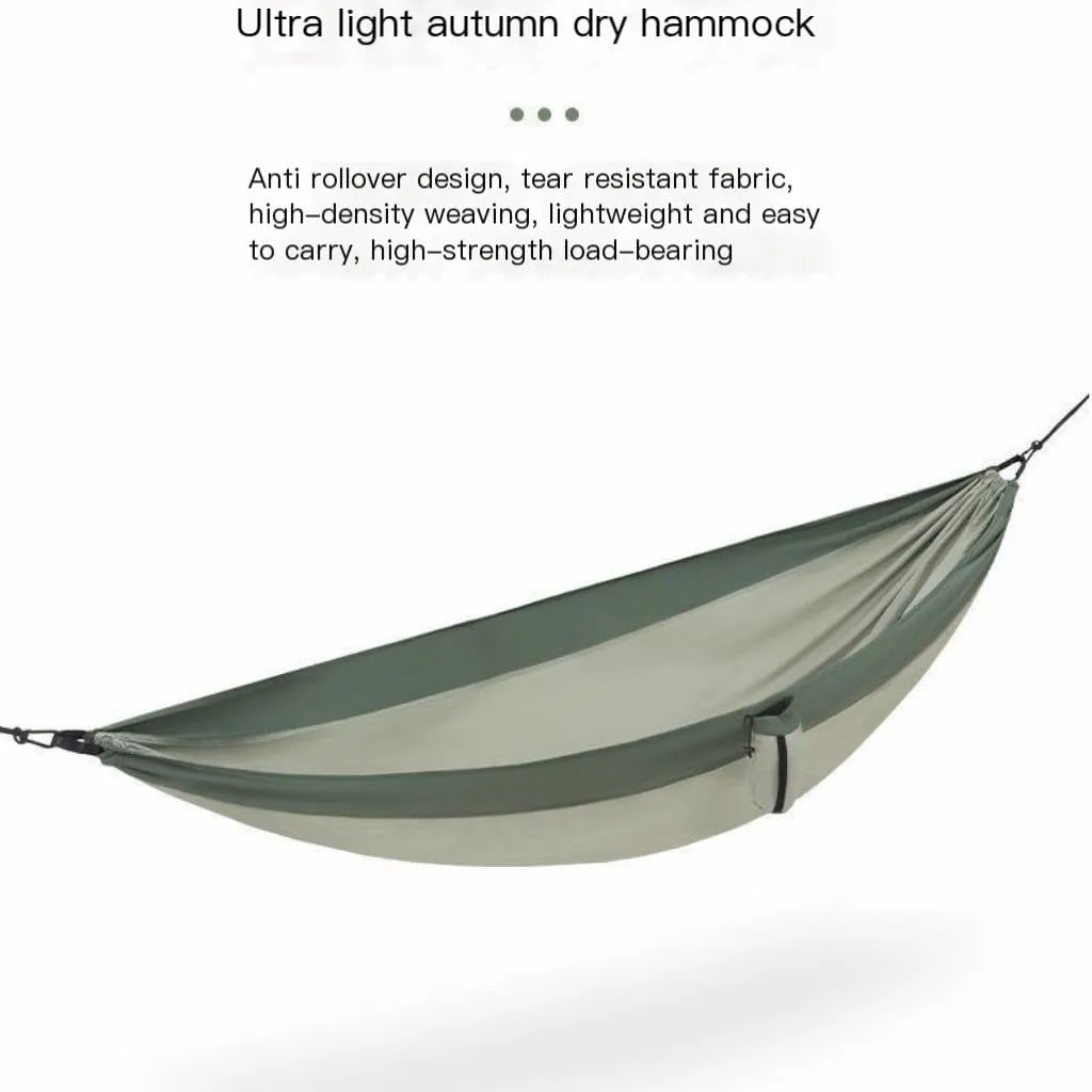 Hammock Outdoor Camping Swing Hammock Outdoor Double Anti-Rollover Outdoor Tourism Camping Camping Hanging Chair Hammocks for Outside(Blue,Small)