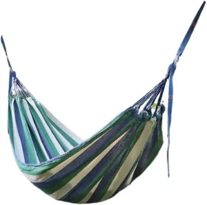 Hamock Thickened Cotton Canvas Camping Hammock Sheets Double Hammock Outdoor Camping Swing Dormitory Hanging Chair Hanmock(A)