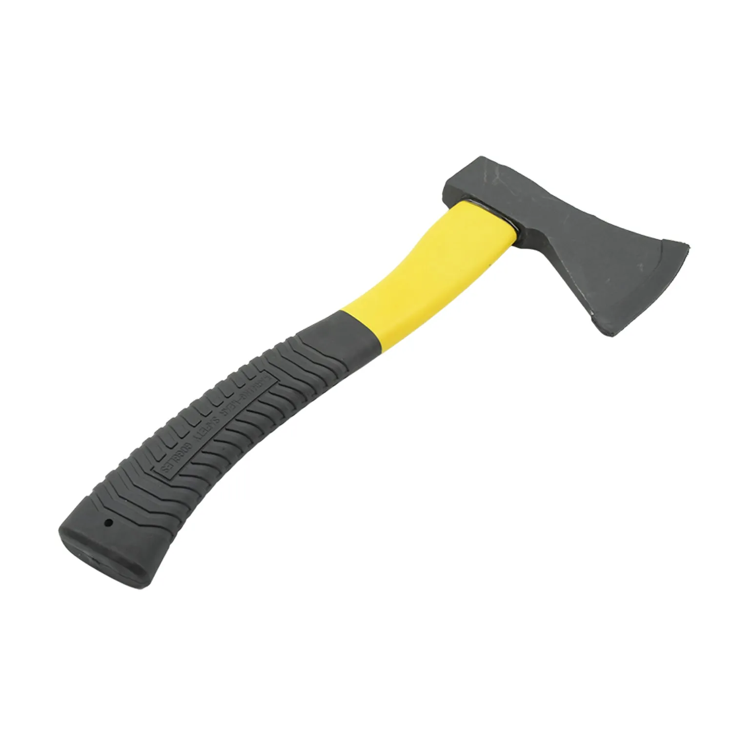 Handle Fiberglass Wood (972 Axe, Pick Gardening Rubberized Cutting Axe, Axe Camping Body Axe Safety Cloud-based Hatchet Tools Axe, Gm) Effortless