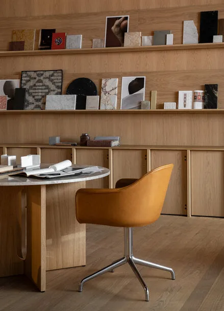 Harbour Chair, Swivel Base - Fully Upholstered by Menu / Audo Copenhagen