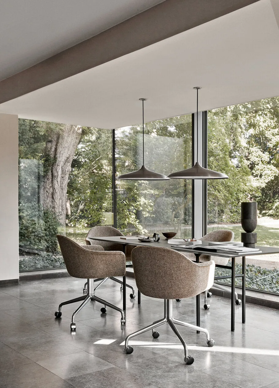 Harbour Chair, Swivel Base - Fully Upholstered by Menu / Audo Copenhagen