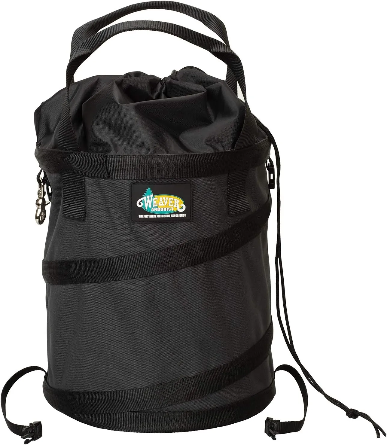 Heavy-Duty Collapsible Rope Bag, Grey