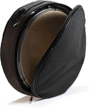 Heavy Duty Holder Bag for Pandeiro Drum Tambourine Samba Brasil Music Instruments 12" - Black