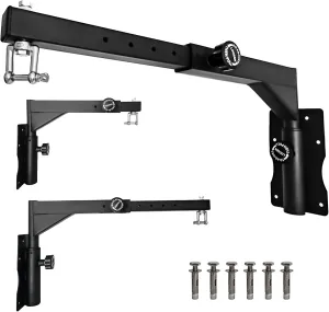Heavy Duty Punching Bag Hanger, Wall Mounted Punching Bag Hanger, Adjustable Length Heavy-Duty Punching Bag Bracket, Suitable for Home Gym Indoor and Outdoor