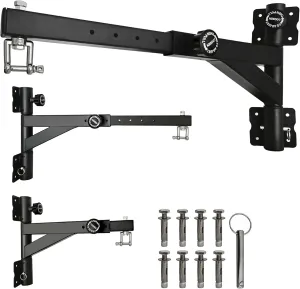 Heavy Duty Punching Bag Hanger, Wall Mounted Punching Bag Hanger, Adjustable Length Heavy-Duty Punching Bag Bracket, Suitable for Home Gym Indoor and Outdoor