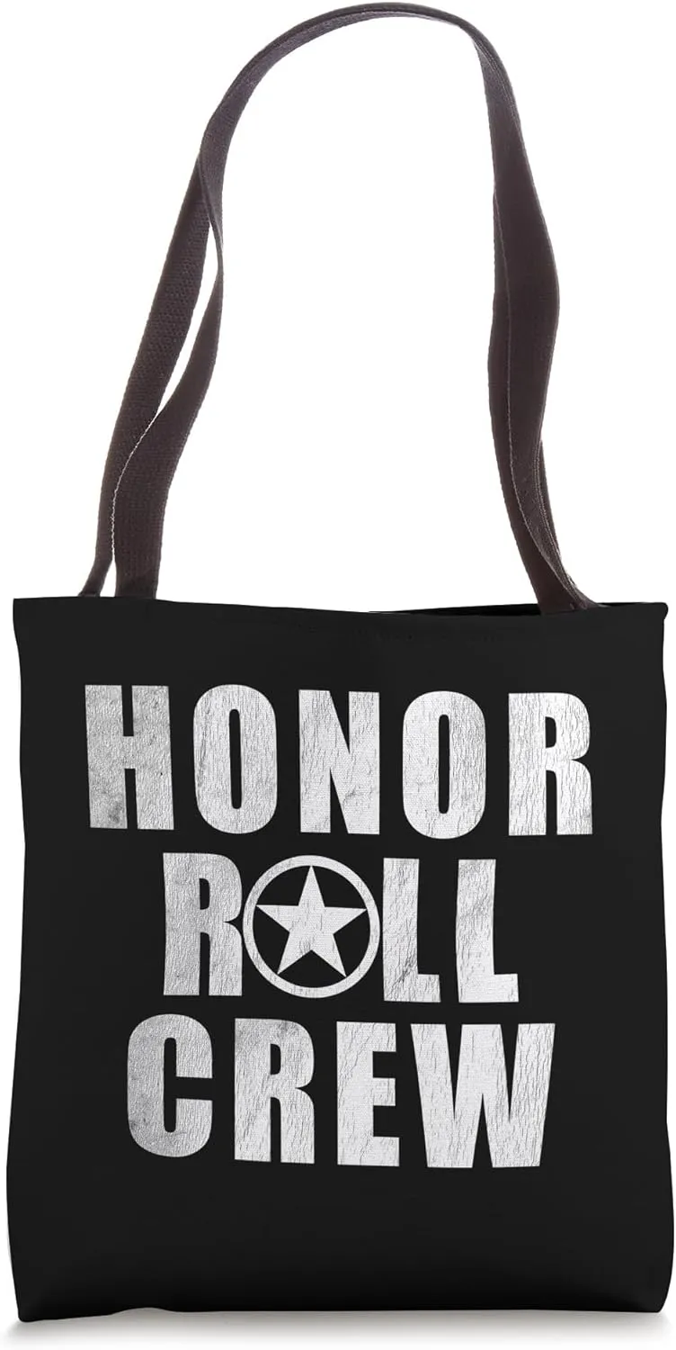 Honor Roll Crew Academic Excellence Design Tote Bag