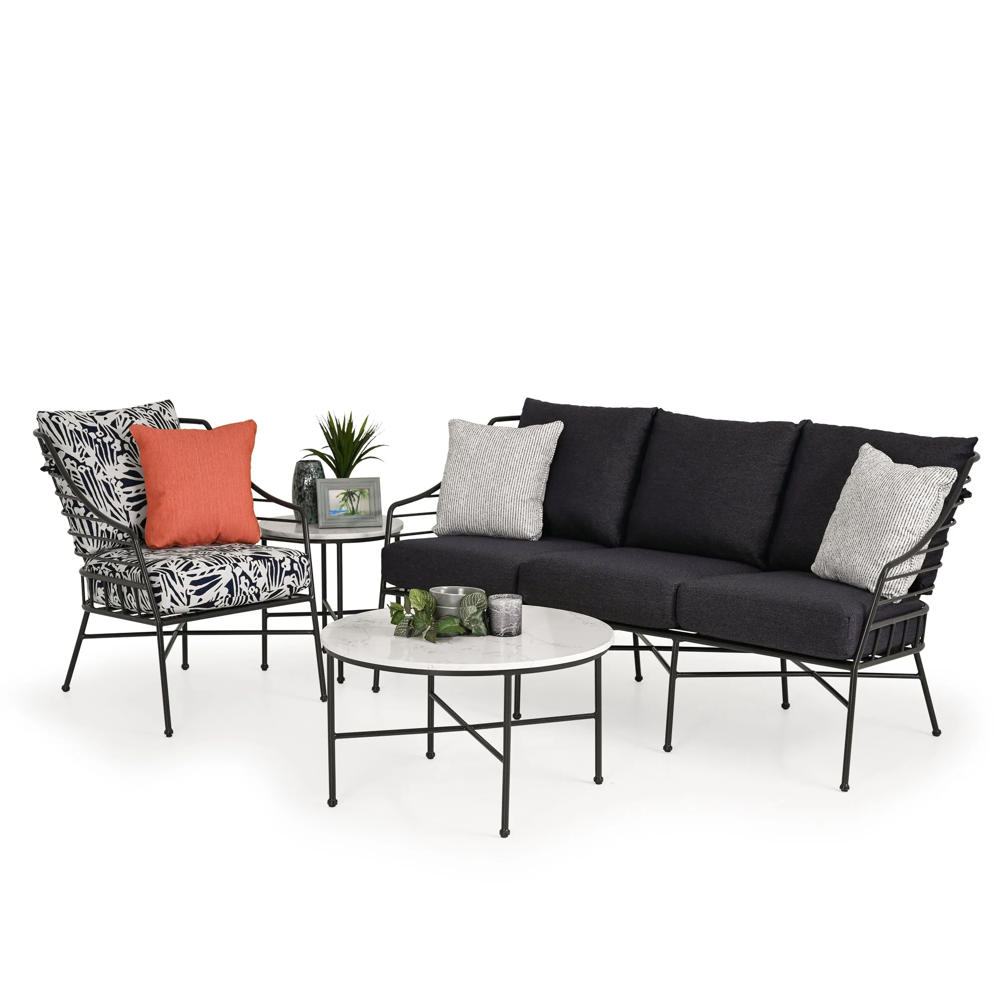 Horizon Outdoor Aluminum Club Chair