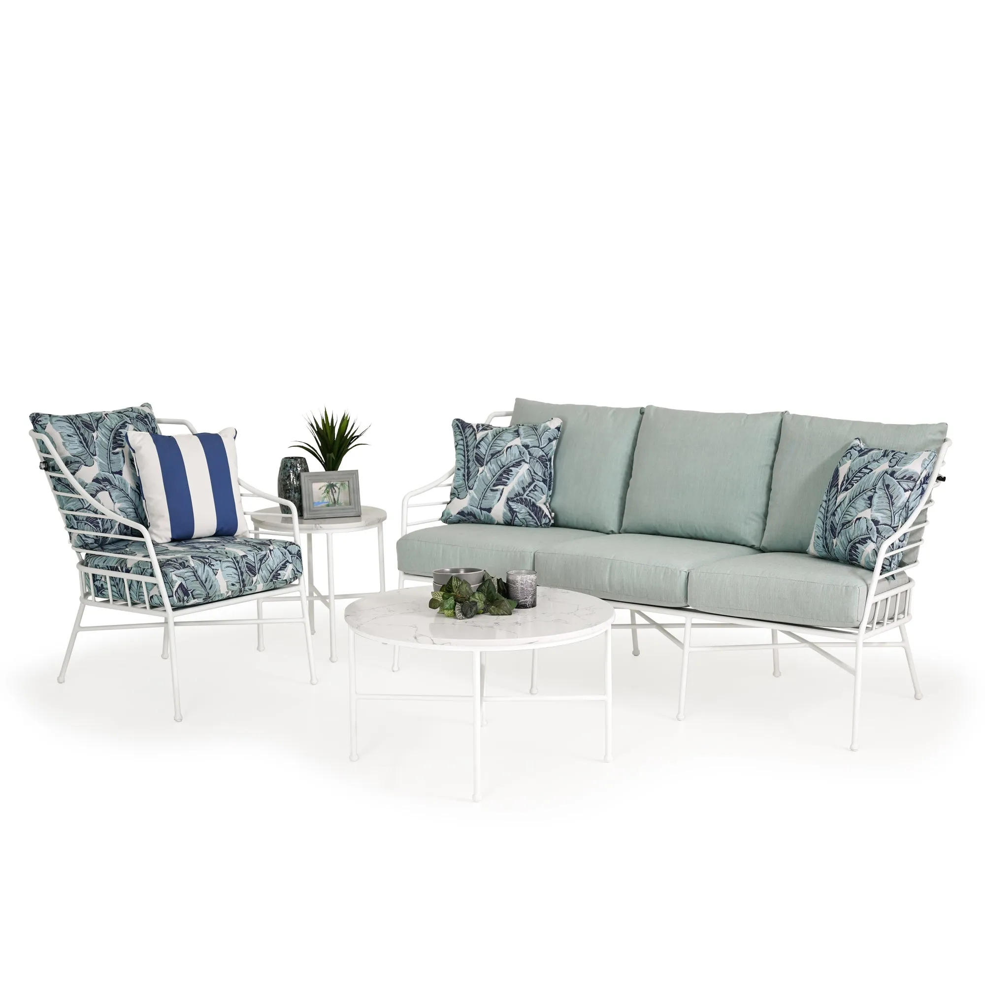 Horizon Outdoor Aluminum Club Chair