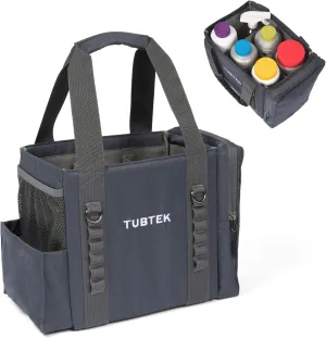 Hot Tub Chemical Bag (Navy) | Hot Tub Storage For All Your Hot Tub Chemicals & Hot Tub Accessories | Pool Chemical Storage | Holds All Major Chemical Brands and Essential Spa Accessories for Hot Tub