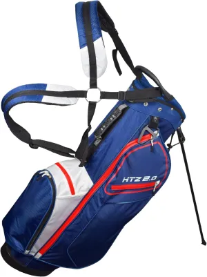 Hot-Z Golf 2.0 Deluxe Ultra Lite Stand Bag Red/White/Blue