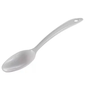 Hutzler LOPOL Reinforced Nylon Cooking Spoon - White