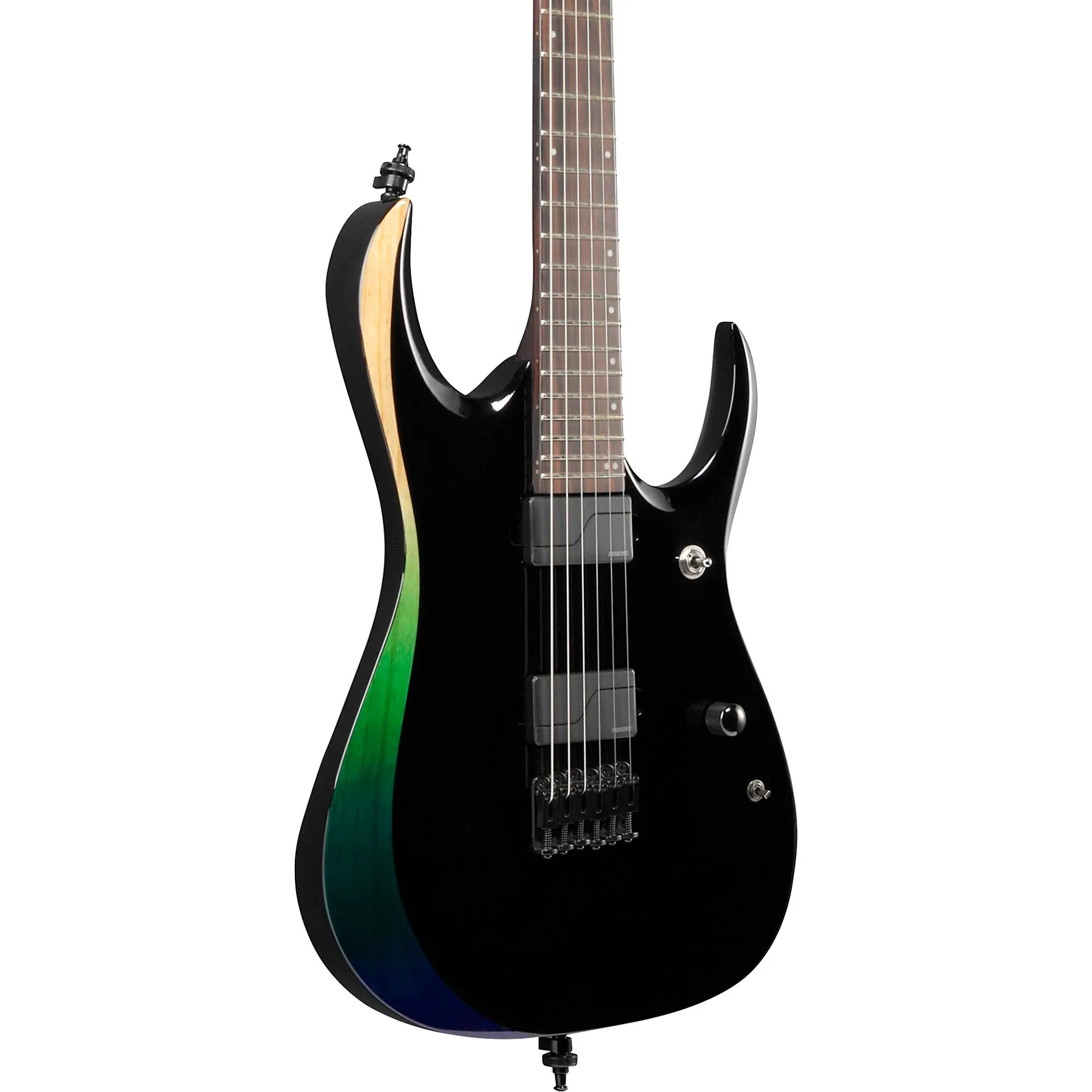 Ibanez RGD61ALA 6-String Solidbody Electric Guitar, Right, Midnight Tropical Rainforest