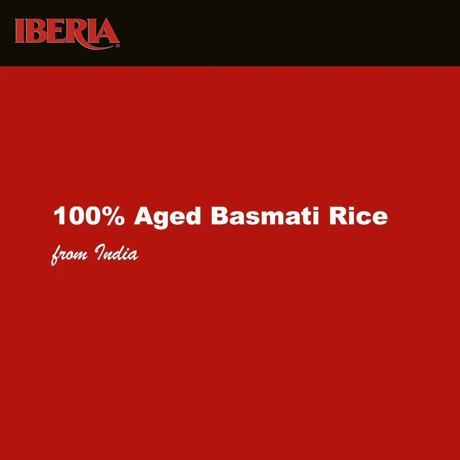 Iberia Premium Aged Indian Basmati Rice, 4 Pounds