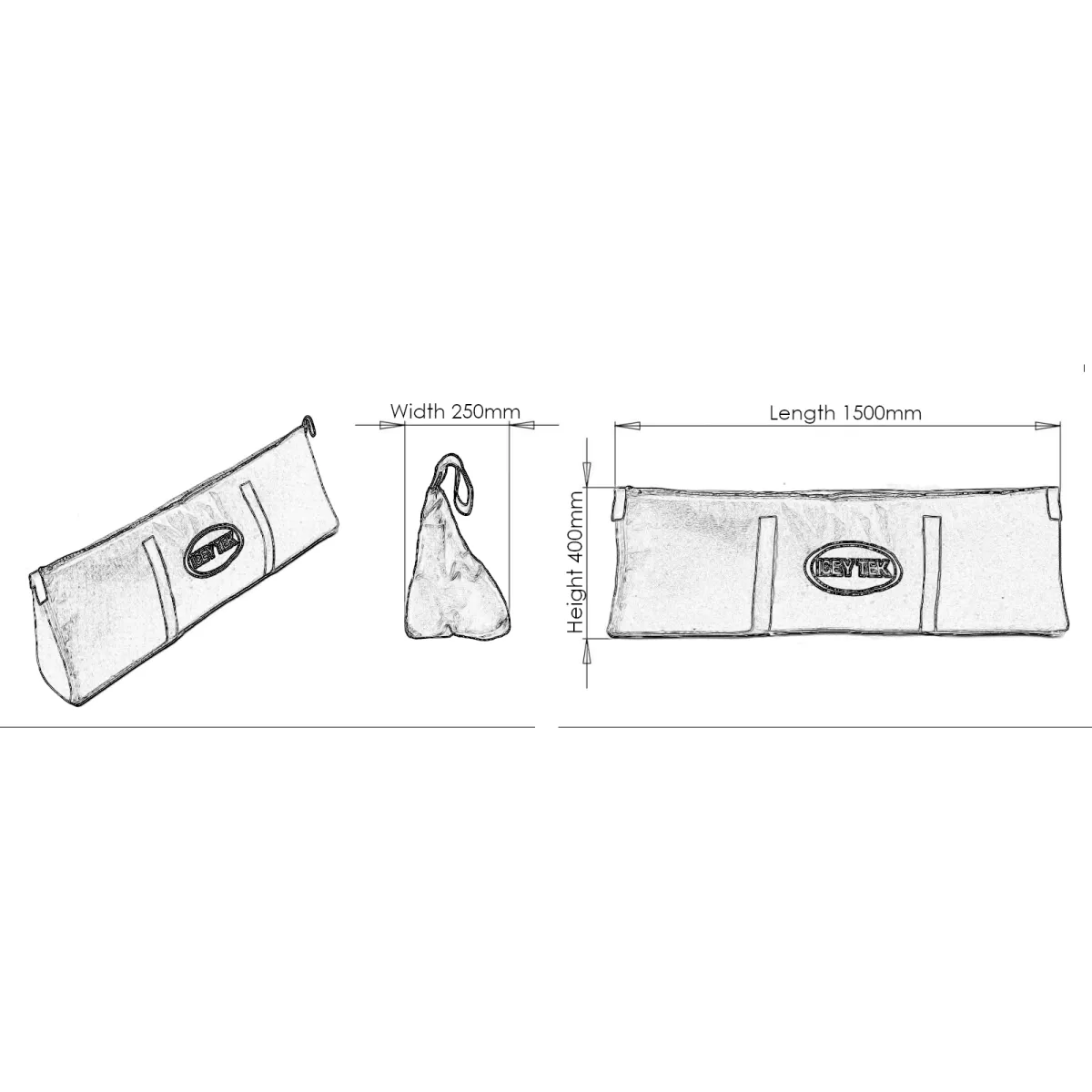 Icey Tek Heavy Duty Fishing Bag 150cm