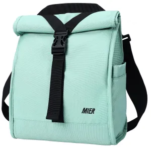 Insulated Lunch Bag Roll Top Lunch Box for Women Men