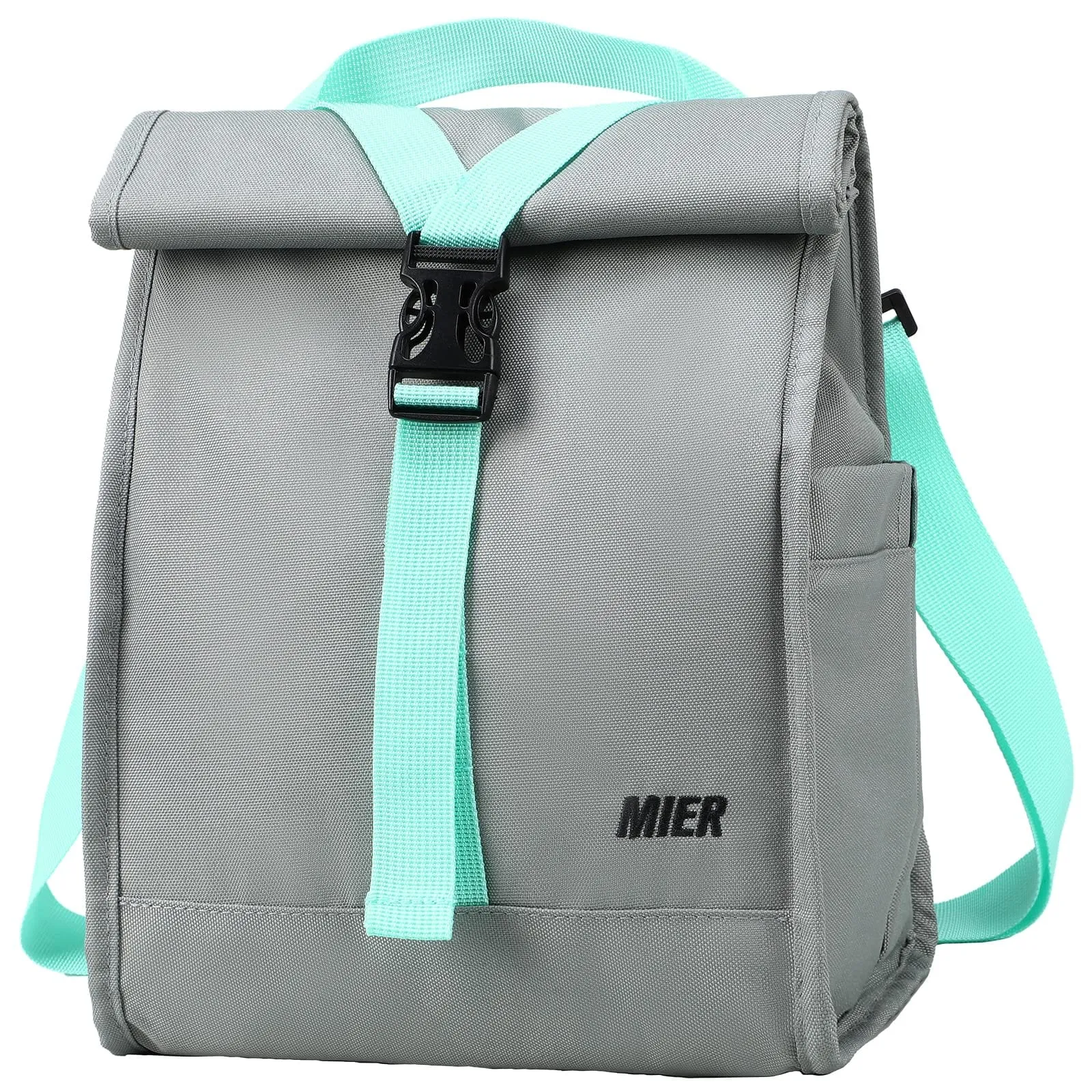 Insulated Lunch Bag Roll Top Lunch Box for Women Men