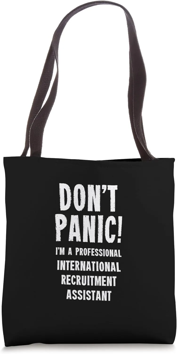 International Recruitment Assistant Tote Bag
