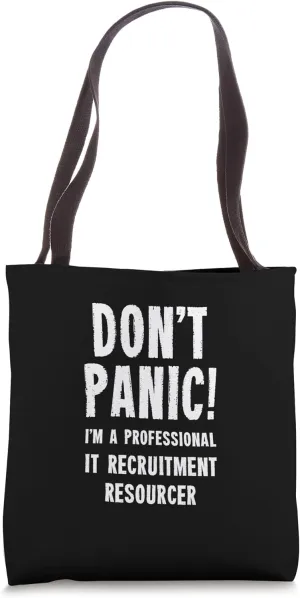 IT Recruitment Resourcer Tote Bag