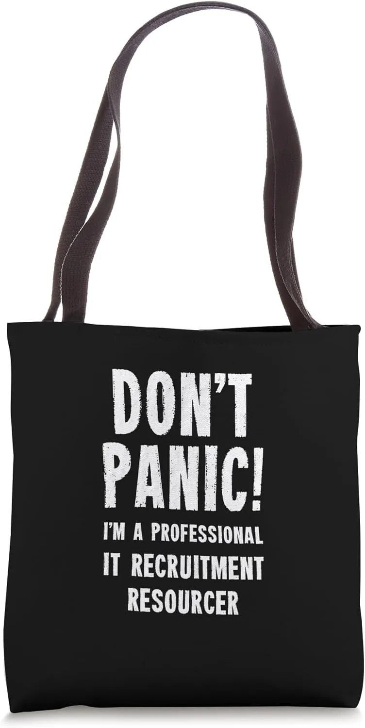 IT Recruitment Resourcer Tote Bag