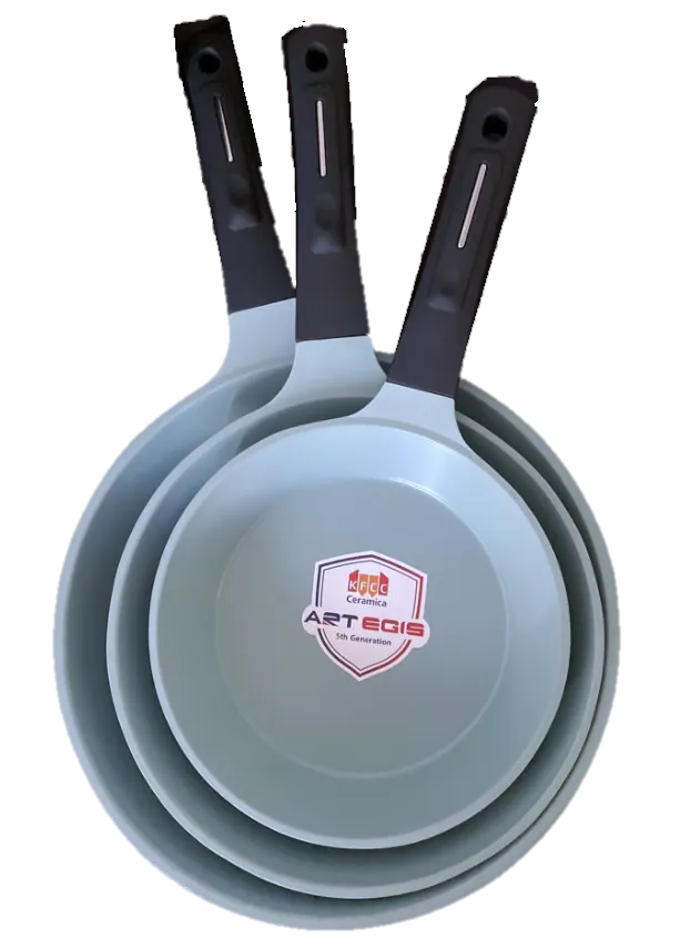 JADECOOK 3 piece frying PAN set- JUEGO de 3 SARTENES de JADE