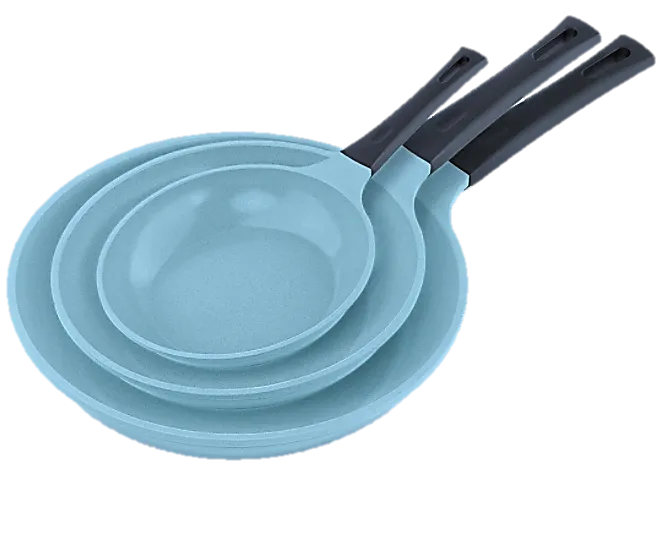 JADECOOK 3 piece frying PAN set- JUEGO de 3 SARTENES de JADE